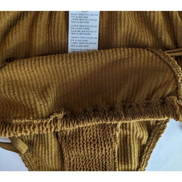 Good American Swim Textured Bikini Bottom with Side Ties - Picture 7 of 8